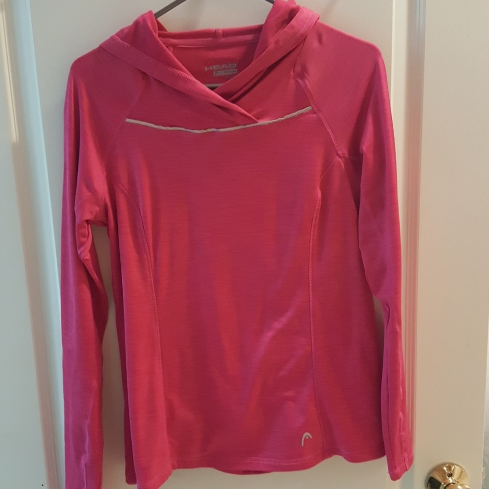Athletic Pink Hoodie
